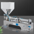 horizontal liquid filling machine semi-automatic pneumatic